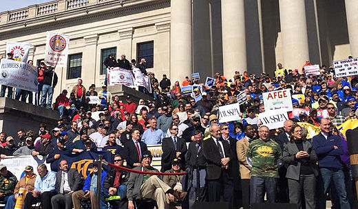 West Virginia workers launch “insurrection” in state capital