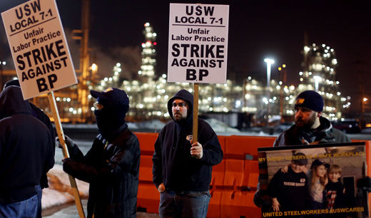 Workers in Ohio and Indiana join USW strike against oil industry