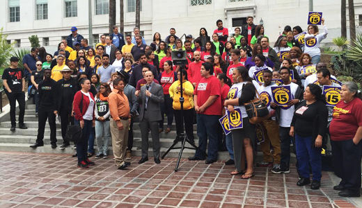 It’s official! LA City Council votes hike in minimum wage to $15