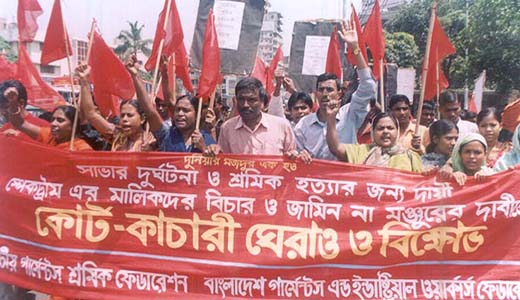 Bangladesh labor leader rotting in jail