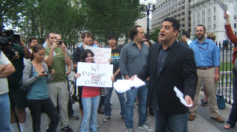 Rally at Treasury: Goldman Sachs owes us $13 billion