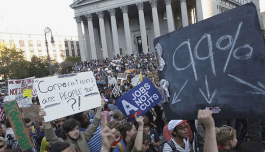 The Occupy movement’s 99 percent vs. 1 percent? Setting our sights and steering our course