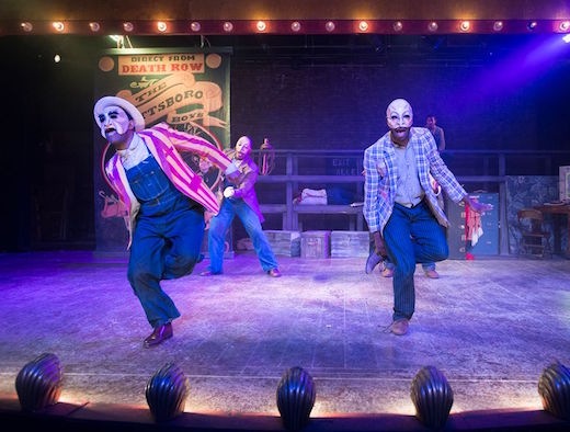 Politics, music, drama alive on death row in “Scottsboro Boys”