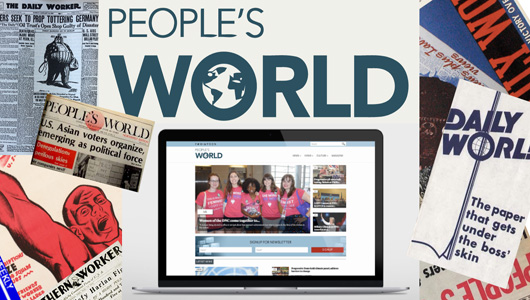 New People’s World launching soon – can you help out?