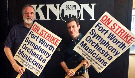Fort Worth Symphony Orchestra musicians are on strike