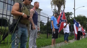 They came to the NAACP brandishing M-16s