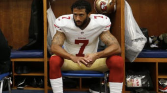 49ers’ QB sits for National Anthem in protest of police brutality