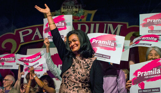 India-born Pramila Jayapal, a fighting progressive, wins Washington State primary