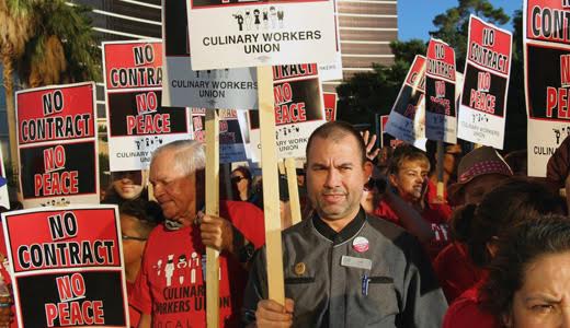 Big Las Vegas Culinary Workers Local issues travel alert about Trump hotel there