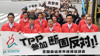8,000 people rally in Tokyo to block TPP ratification