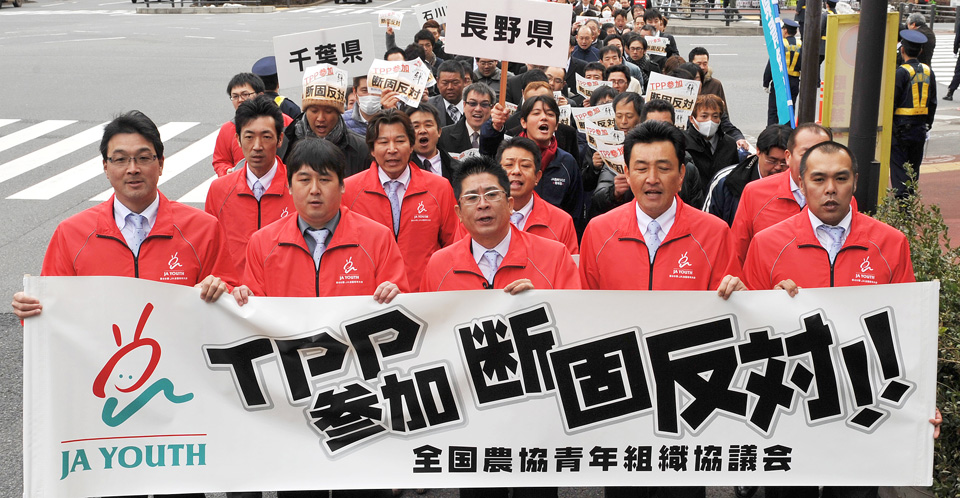 8,000 people rally in Tokyo to block TPP ratification