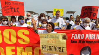 Peru’s Broad Front moves to block TPP ratification