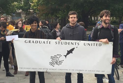 Breakthrough: Private university graduate students can organize