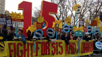Low-paid workers to take to the streets Nov. 29