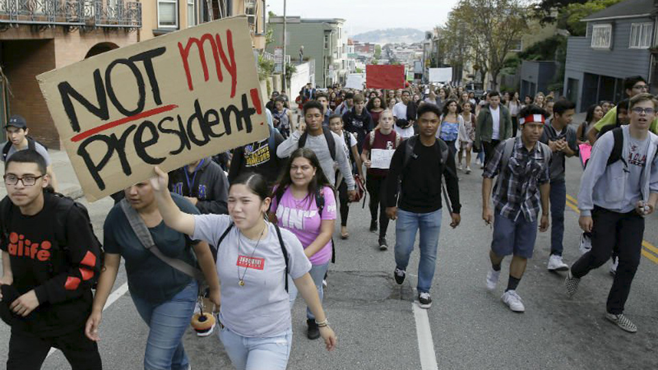 After the Trump election: Fight! Resist! Organize!