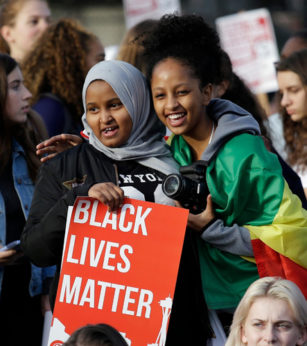 Students protesting Trump’s election in Seattle on Nov. 19. | Elaine Thompson / AP