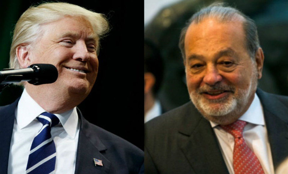 Trump breaks bread with NAFTA’s greatest Mexican beneficiary