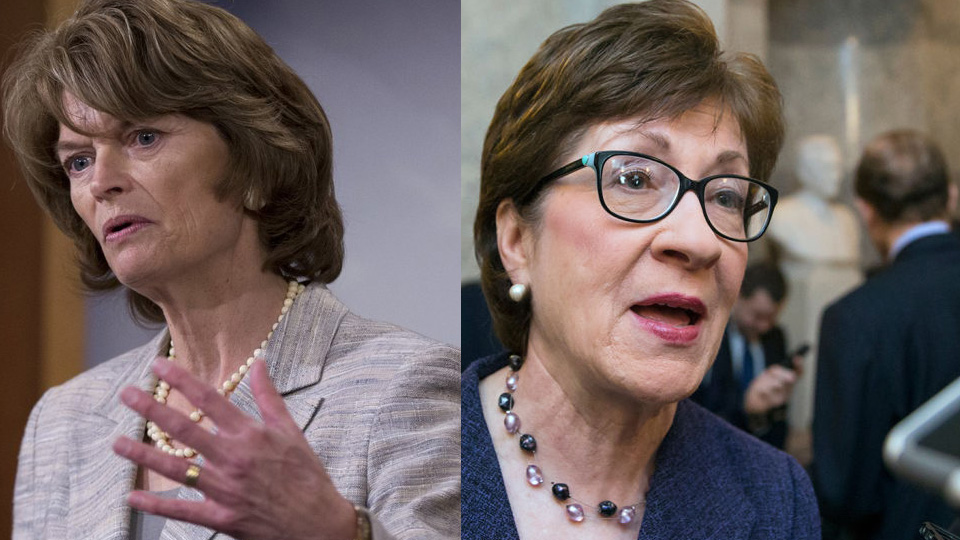 Two GOP senators oppose DeVos