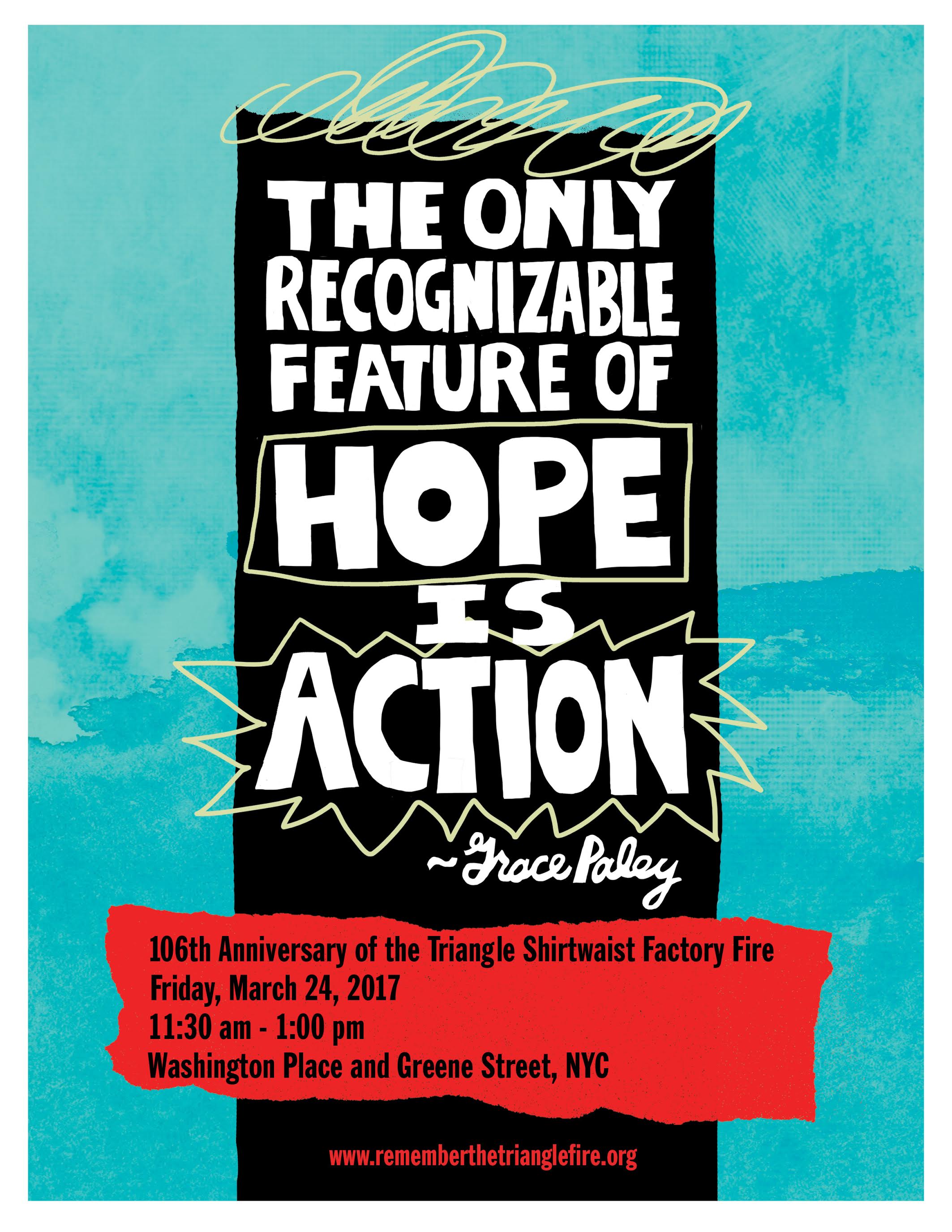 Remembering the Triangle Shirtwaist fire 106th anniversary today in