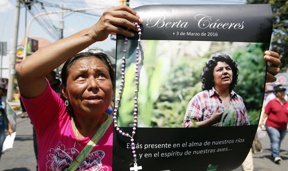 Murdered one year ago, Berta Cáceres defended environment and indigenous rights
