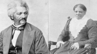 A greeting to Maryland visitors: “Welcome to Harriet Tubman country”