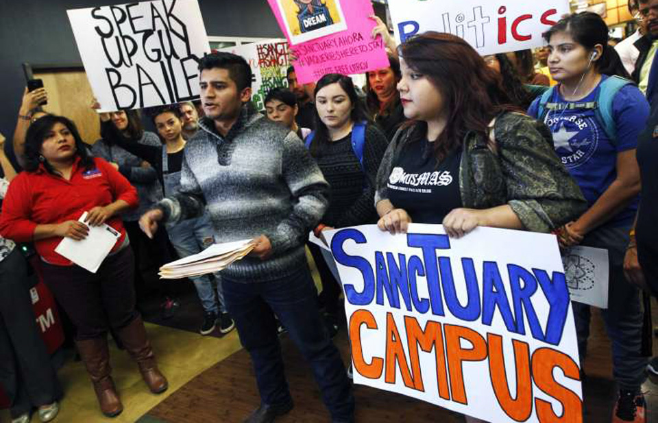 Time for a ‘sanctuary campus’ movement to protect students
