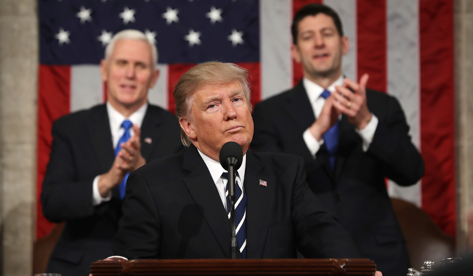 There was nothing moderate about Trump’s speech