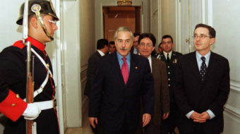 Pastrana and Uribe: King Trump receives Colombian vassals