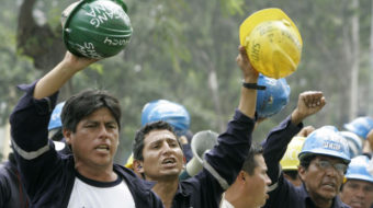 Mineros peruanos declaran huelga nacional para junio