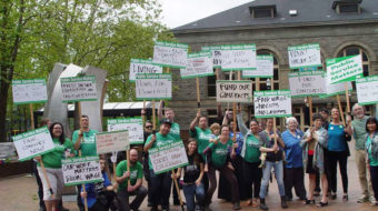 With Washington state govt. shutdown looming, unions pressure lawmakers to solve budget impasse