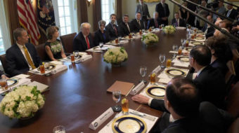 Trump calls his own healthcare bill “mean, mean, mean”