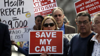 Healthcare protest portends “hell to pay” if Senate GOP bill passes