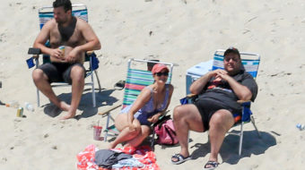 Chris Christie sunbathes after fleecing New Jersey’s residents
