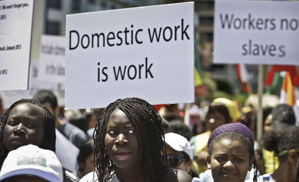 Domestic workers share stories today on Black Women’s Equal Pay Day