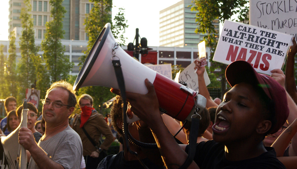 St. Louis activists march in support of Charlottesville