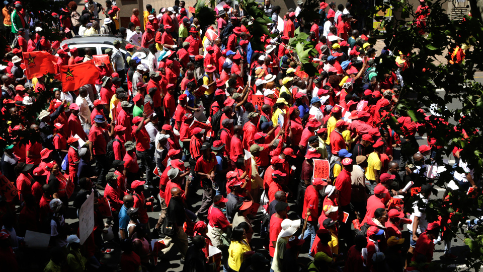 General strike in South Africa: Workers denounce corruption