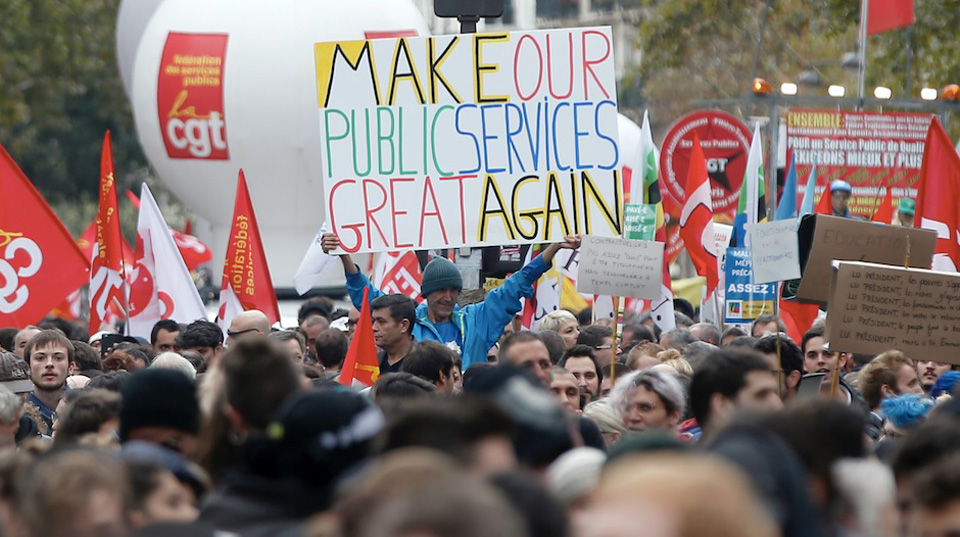 France: Unions take on Macron’s 120,000 job cuts