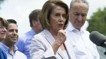 Dem leaders unveil pro-workers’ rights agenda, to union praise