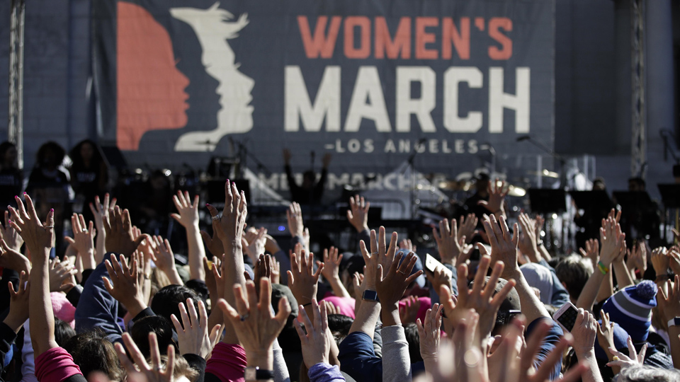 LA Women’s march draws 500,000