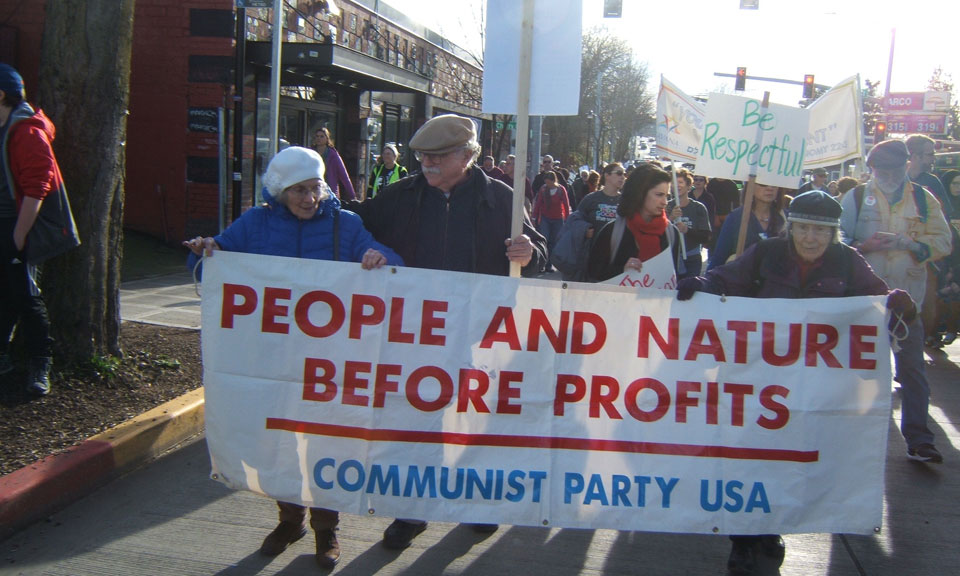 Seattle MLK rally and march “Take a knee for justice” People's World