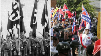 Historians find parallels between Hitler’s Nazis and today’s “alt-right”