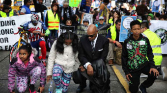 Seattle MLK rally and march: “Take a knee for justice”