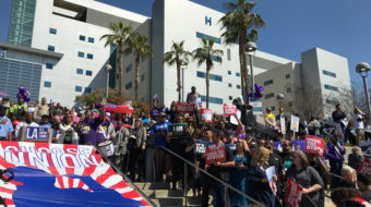 L.A. workers rally to denounce Right to Work, appeal to Supreme Court