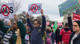 Unionists march nationwide for workers’ rights and against corporate greed