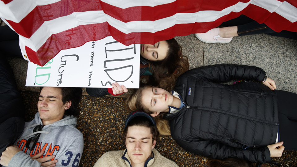 High school students lead national uprising for gun control