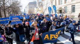 Fate of veterans major issue for unionists at D.C. conference