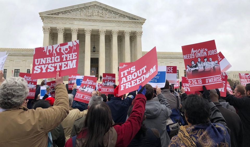 The future of the union movement hits the Supreme Court