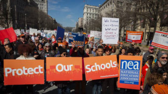 Teachers’ unions strongly back gun control campaign; most other unions silent