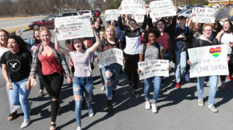 From Maine to Hawaii, students walk out to protest gun violence