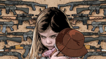 Comic book artists and survivors address gun violence